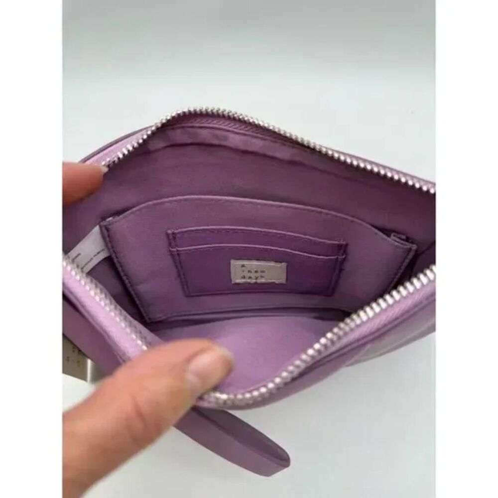 a new day Lavender Quilted Wristlet Clutch with Strap - Picture 4 of 4